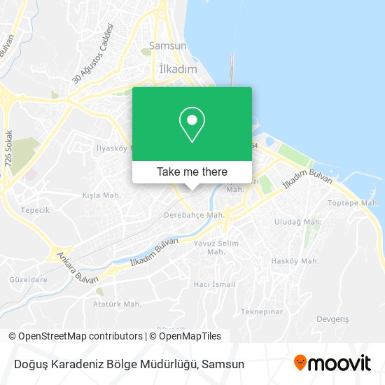 Doğuş Karadeniz Bölge Müdürlüğü map