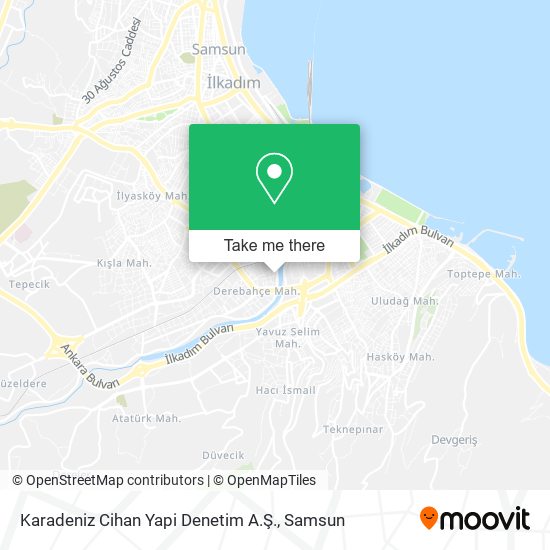 Karadeniz Cihan Yapi Denetim A.Ş. map