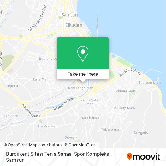 Burcukent Sitesi Tenis Sahası Spor Kompleksi map
