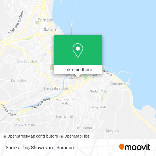 Samkar İnş Showroom map