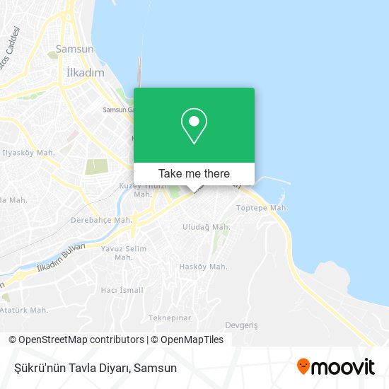 Şükrü'nün Tavla Diyarı map