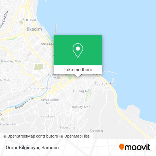Ömür Bilgisayar map