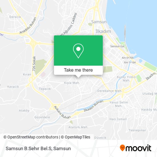 Samsun B.Sehır Bel.S map
