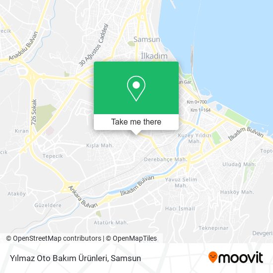 Yılmaz Oto Bakım Ürünleri map