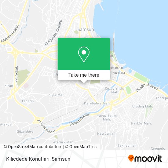 Kilicdede Konutlari map