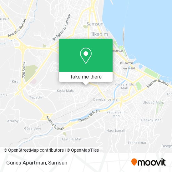 Güneş Apartman map