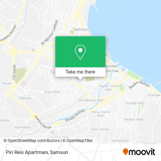 Piri Reis Apartmanı map