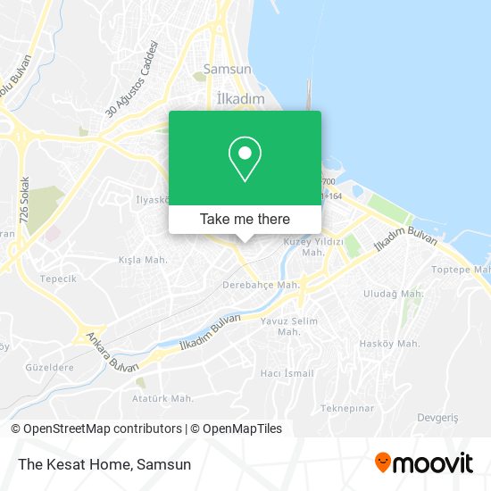 The Kesat Home map