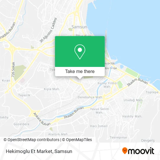 Hekimoglu Et Market map
