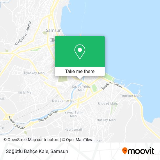 Söğütlü Bahçe Kale map