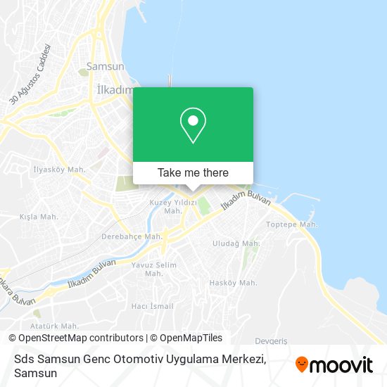 Sds Samsun Genc Otomotiv Uygulama Merkezi map