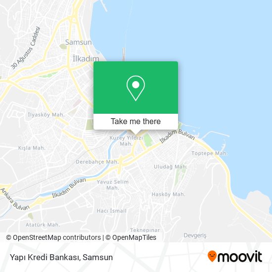 Yapı Kredi Bankası map