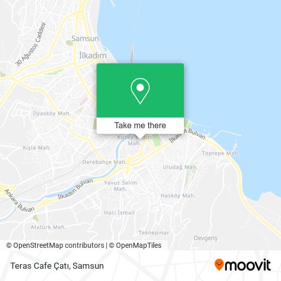 Teras Cafe Çatı map