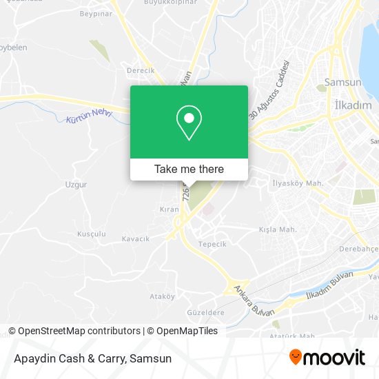 Apaydin Cash & Carry map