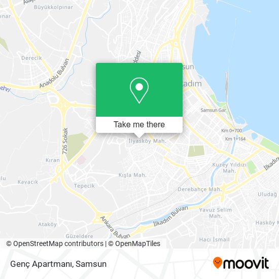 Genç Apartmanı map