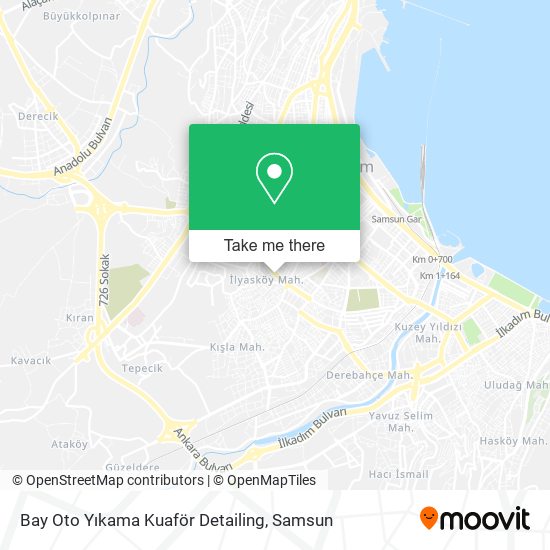 Bay Oto Yıkama Kuaför Detailing map