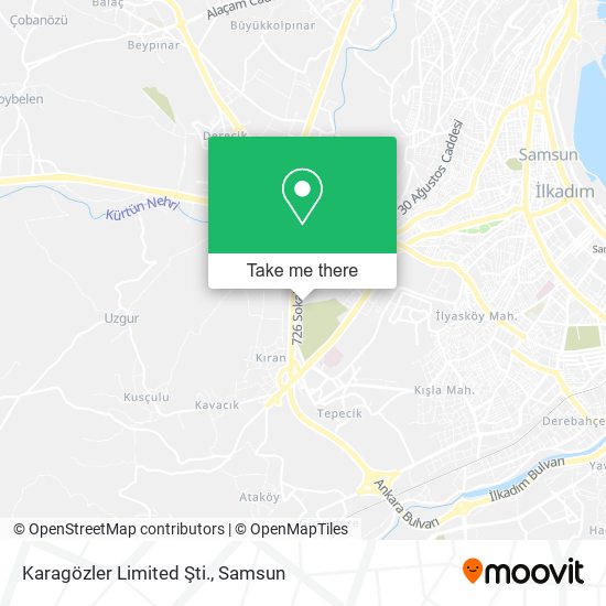 Karagözler Limited Şti. map