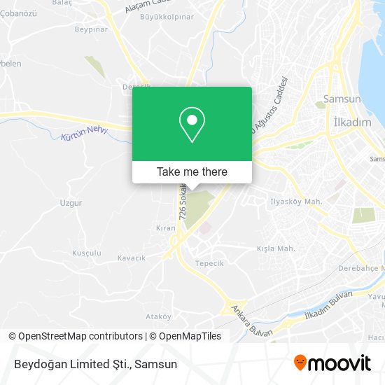 Beydoğan Limited Şti. map