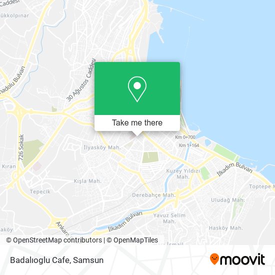 Badalıoglu Cafe map