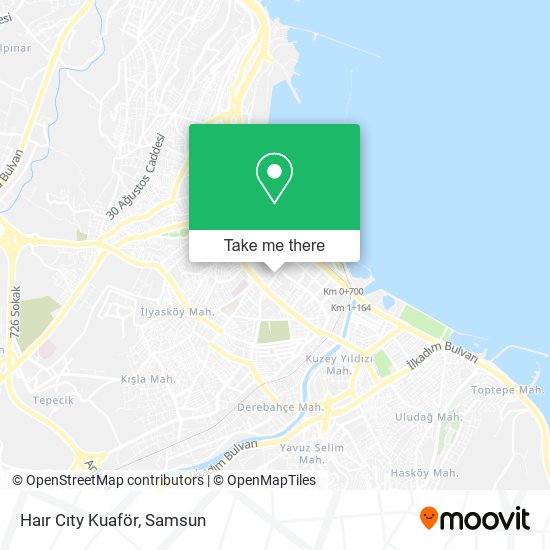 Haır Cıty Kuaför map