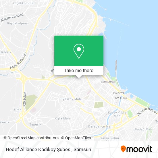 Hedef Alliance Kadıköy Şubesi map
