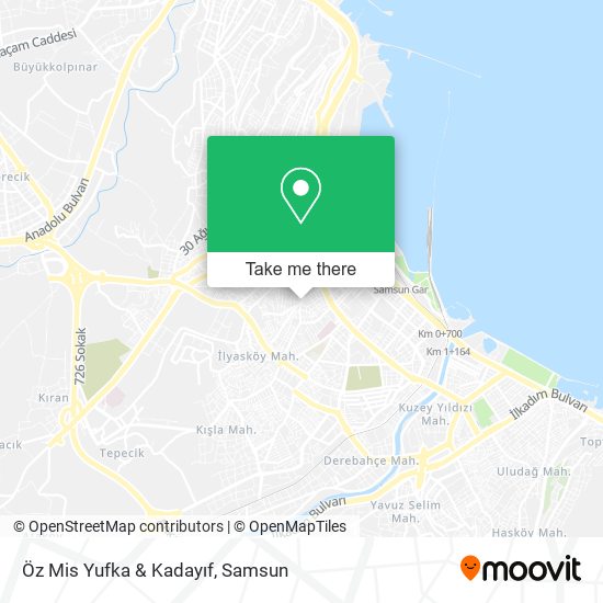 Öz Mis Yufka & Kadayıf map