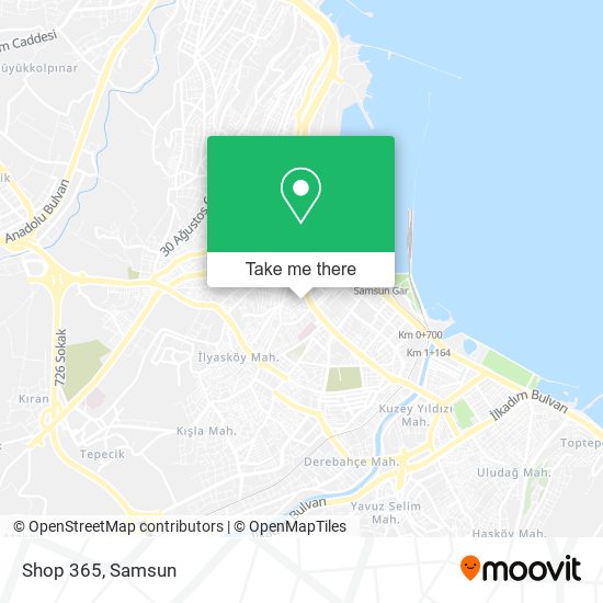 Shop 365 map