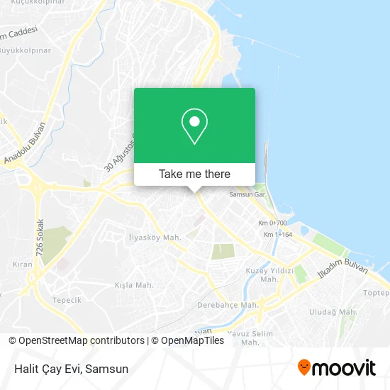 Halit Çay Evi map
