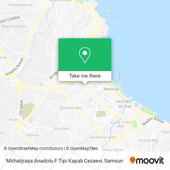 Mithatpaşa Anadolu F Tipi Kapalı Cezaevi map