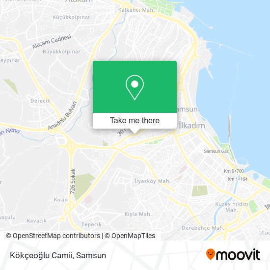 Kökçeoğlu Camii map