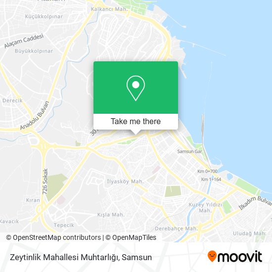 Zeytinlik Mahallesi Muhtarlığı map