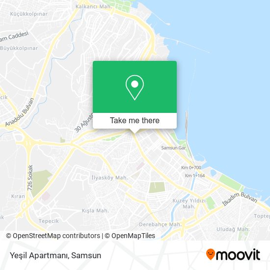 Yeşil Apartmanı map