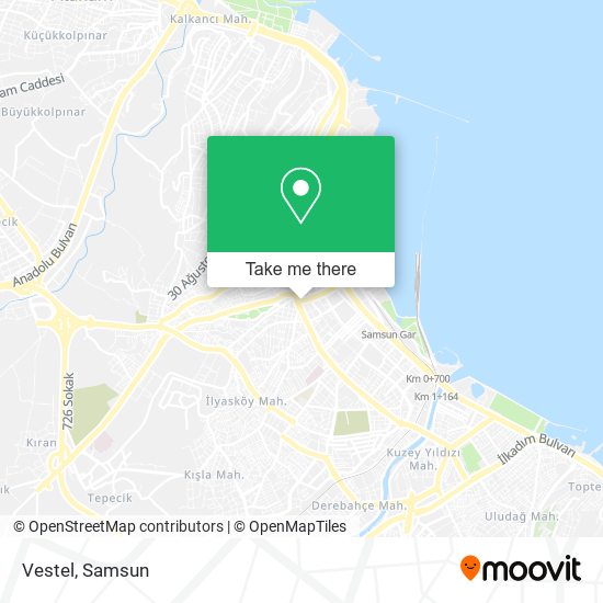 Vestel map