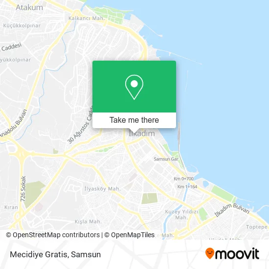 Mecidiye Gratis map