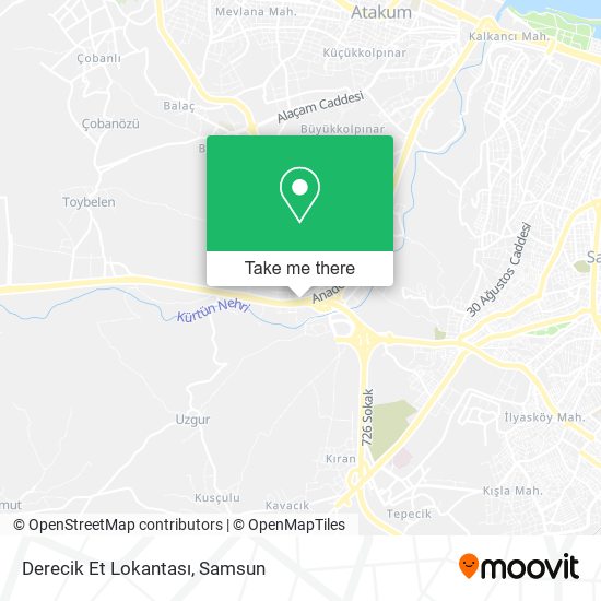 Derecik Et Lokantası map