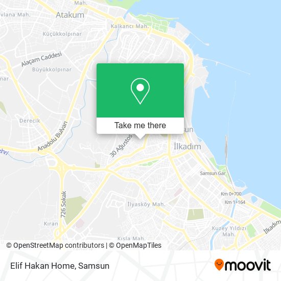 Elif Hakan Home map