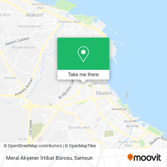 Meral Akşener İrtibat Bürosu map