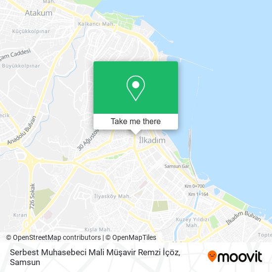 Serbest Muhasebeci Mali Müşavir Remzi İçöz map