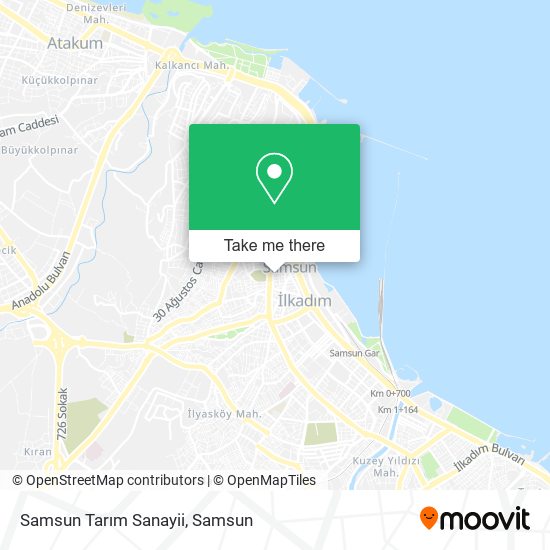 Samsun Tarım Sanayii map
