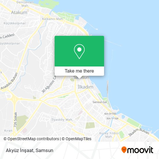 Akyüz İnşaat map