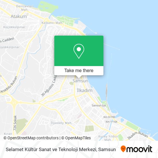 Selamet Kültür Sanat ve Teknoloji Merkezi map
