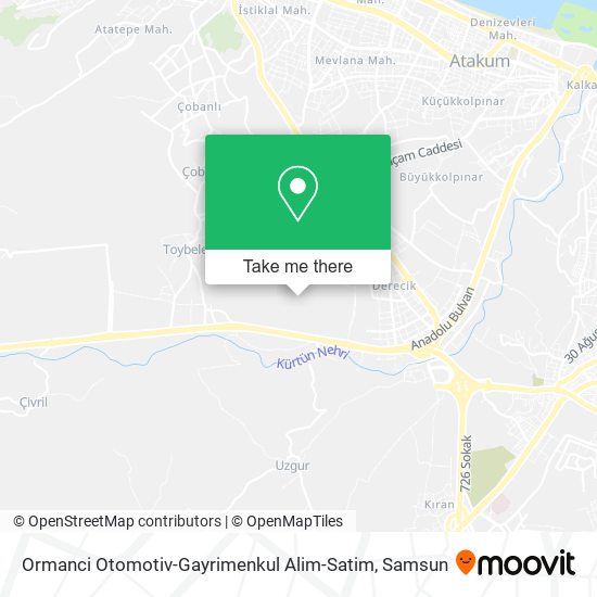 Ormanci Otomotiv-Gayrimenkul Alim-Satim map