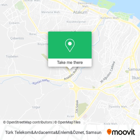 Türk Telekom&Ardacemta&Enlem&Öznet map