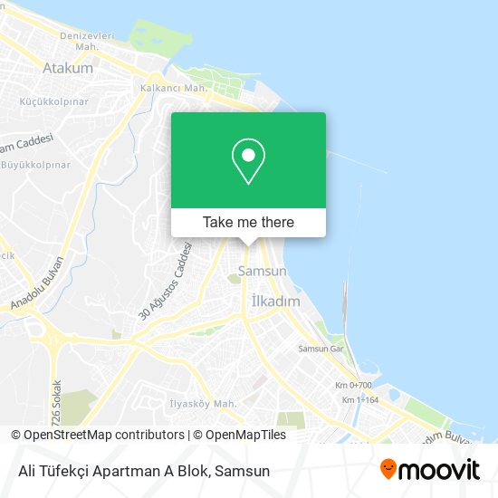 Ali Tüfekçi Apartman A Blok map