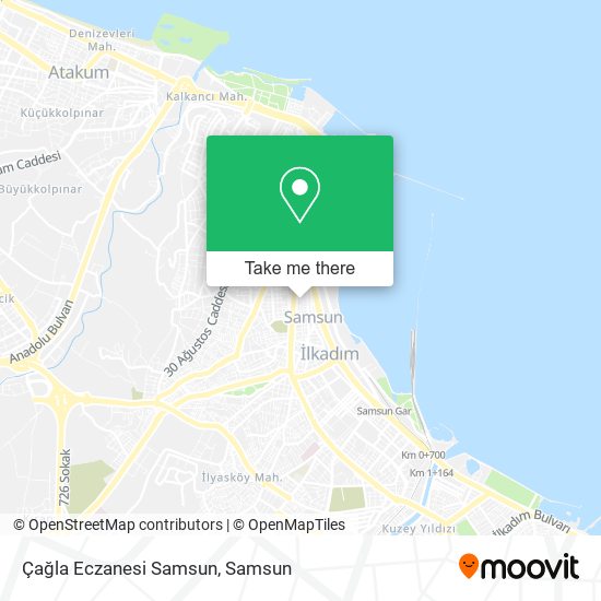 Çağla Eczanesi Samsun map