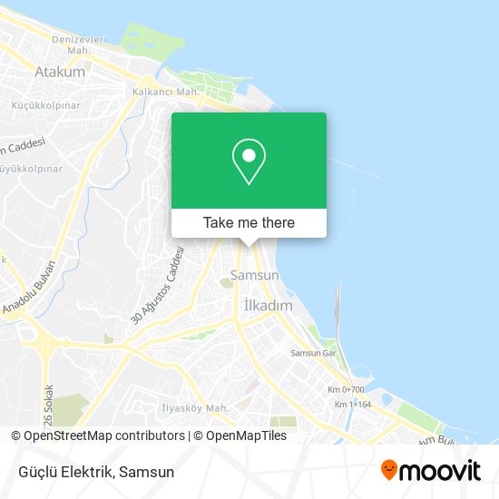 Güçlü Elektrik map