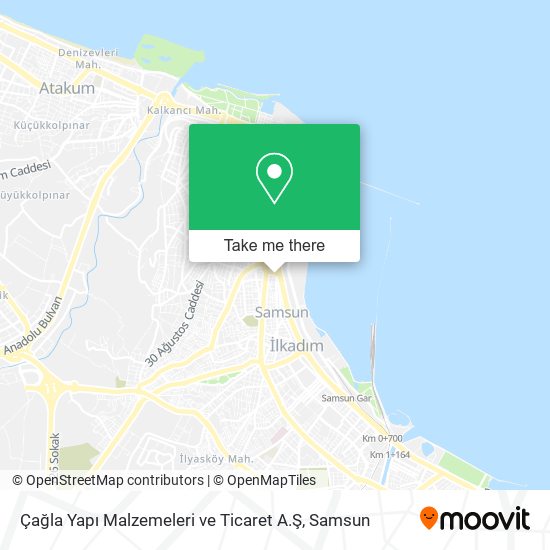 Çağla Yapı Malzemeleri ve Ticaret A.Ş map