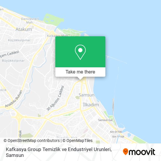 Kafkasya Group Temizlik ve Endustriyel Urunleri map