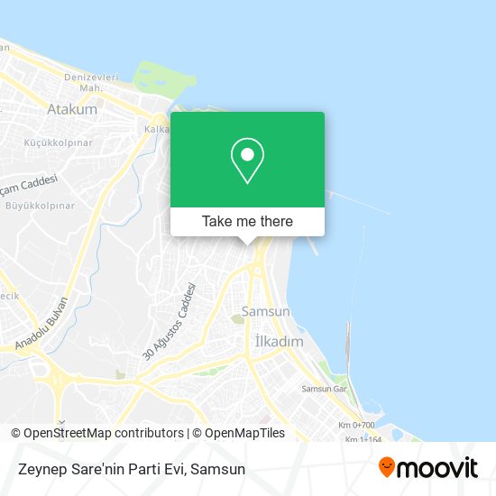 Zeynep Sare'nin Parti Evi map