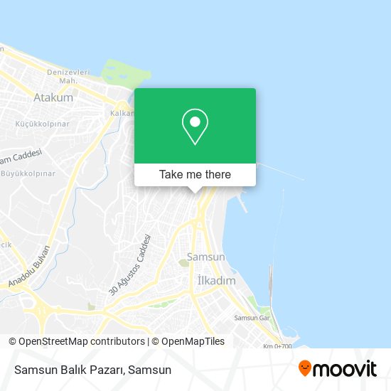 Samsun Balık Pazarı map